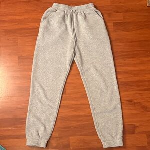 SHEIN Light Gray Casual Pants